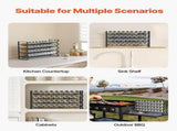 Spice Rack Organizer for Cabinet, Spice Organizer with 36 Empty Spice Jars, Lids, Spice Labels, and V952-TMSDLJTZCF36S586YV0