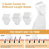 5, in Body, Eyebrows Line Intimate Trimmer, 1 Electric Shaver for Women, IPX7 Waterproof V1237-MS-626-092