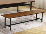 Levede 1XDining Chairs Bench Chair 2-3 Seater140cm CH1117