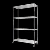 Modular Wire Storage Shelf 1500 x 600 x 1800mm Steel Shelving V63-841091