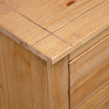 Sideboard 93x40x80 Cm Solid Pinewood 43_282697