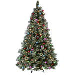 Snowy Bristle 1.8m Multicolour Pre-Lit Christmas Tree with 948 Tips 112_SENSB108