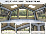 Weisshorn Inflatable Camping Tent Cabin Style with Skylight Mesh 300x265cm XFSK-NT-DD-DA
