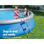 Bestway Pool Ladder 84cm 2 Step Above Ground Swimming Pools Removable Steps Stairs BW-LAD-84CM-58430