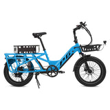 Progear Bikes E-Moover Cargo Bike Hauler Kit - Electric Blue V572-PGEL-MOOV17-C