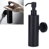 200ml Round Soap Dispenser WallMounted Shampoo Shower Gel Container Bathroom Supply Black V1294-YM0721-3112210016311