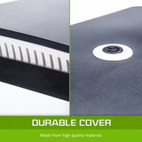 Aquarium Curved Glass RGB LED Fish Tank Set Filter Pump 30L V274-AQ-FT30L-BK