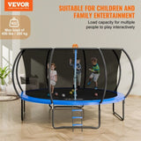14FT, 450 lbs with Enclosure Net, Ladder, and Curved Pole, Heavy Duty V952-YXBC14YCHWYXD8MMPV0