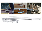 Aluminum Automatic Positioning Concealed Hydraulic Buffer Door Closers 80KG Hardware Fittings V1294-YM0901-3114200042111