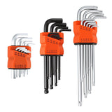9Pcs Tool Set Hex Key Set Sturdy and Enduring Hex Key Set Portable and Practical for Bicycle V1366-AZ2-W-14977