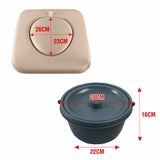 Aluminum Bedside Commode Chair 200kg Mobile Shower Toilet Wheelchair V178-66964