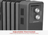 Dimplex 1.5kW Oil Free Column Heater 5 Fin with Thermostat Turbo Fan ECR15FA