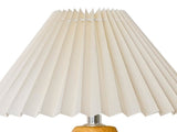 Table Lamp Pleated 3 Color Remote Control Dimmable Bedroom Bedside Night Light Retro Nordic V1294-YM0901-3119240070812