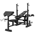 LSG GBN100 Multi Function Bench Press with 90kg Weight and Bar set V420-LGBN-GBN100-A