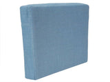 Household Square Soft Yoga Floor Cushion Removable Washable Meditation Mat CushionBlue 40 x 40 x 6cm V1294-YM0901-3111200221914