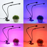 USB LED Grow Light Plant Growing Lamp Lights with Clip for Indoor Plants Hydroponics V1294-YM0901-3111200103311