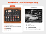 Leather Working Tools Kit, 38 PCS Leather Craft Tools with Portable Canvas Storage Bag, Engraving V952-PGGJTZFBGJB3WJWNHV0