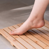 Clevinger Non-Slip Bathroom Bamboo Duck Matt V915-HO0268