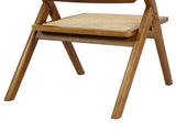 Levede 8X Foldable Rattan Dining Chairs CH1080-2-WAX4