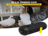 Hardware Cloth, 48" x 50' & 1"x1" Mesh Size, Galvanized Steel Vinyl Coated 16 Gauge Chicken Wire V952-YXHJWHSBDDWC4TJ89V0