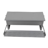 Automatic Chicken Feeder Steel Large Capacity Water Resistant Poultry Feeder Food Dispenser with Lid V1294-YM0901-3111240265911