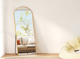 Yezi 165X60CM Full Length Mirror Wall Mounted Mirror Gold DECO1036-165-GD