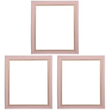 Wooden Canvas Frames 3 Sets for Photo Display, Art Projects, and Crafting V1369-AZ3-W-20834