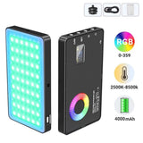 12 Effects Rgb Pocket Fill Light With 0.96 Tft Screen For M1Se Photography V562-9566200AYS