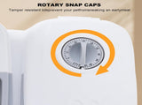 CARLA HOME 2 Meal Automatic Pet Feeder with Timer for Cat & Dog Wet & Dry Food LSB-36309