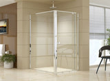 Semi Frameless Shower Screen x 195cm Side AS/NZS Glass V63-828761