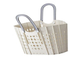 Laundry Basket Multifunction Plastic Foldable Clothes Hamper with Handles for Home Bathroom White V1294-YM0706-3117230214511