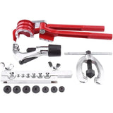 11 Pcs Pipe Flaring Tool Kit with Pipe Cutter and Tube Bender V1189-WXF-521-0030