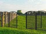 Fin Heavy Duty Dog Play Pen Enclosure Whelping Cage With Fertility Mat Puppy Playpen 60x110cm V767-P-XE843-G1