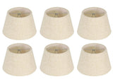6Pcs Nordic Style E14 Chandelier Lampshade Fabric Wall Lamp Cover Accessory for Home Decoration V1294-YM0901-3119200091911