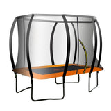 Kahuna Trampoline 8 ft x 11 ft Rectangular Outdoor - Orange TRA-FJP-RCT-0811