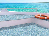 Seamanship Boat Flooring, EVA Foam Decking Mat, 240x90cm, Blue Camo BF-240X90-BC