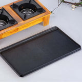 SOGA Double Burner Cast Iron Flat and Ridged Griddle Stove Top Grill BBQ Plate GASBURNERDOUBLE-JPLATE