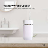 Mini Water Flosser Rechargeable Cordless Cleaner - Travel Oral Irrigator White V238-SUPDZ-39936989986896