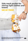 WRELS Trail Running Waist Belt - Lightweight Mesh Hydration Pack with Trekking Pole Holder V888-ELOSUNG41435