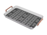 Tea Tray Rectangular Double Layer Drainage Rack Tea Serving Tray for Parties Coffee Table Kitchen V1294-YM0901-3118230273114