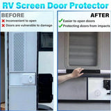 RV Screen Door Cross Bar Handle Protector, Adjustable from 21-5/8 to 28-5/8 inch Grab Handle for V1189-LC-QP-00775