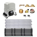 Automatic Sliding Gate Opener & Hardware Kit GO-DSR1200-SV-172-RX3