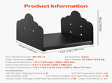 8x8 Post Base 2 Pcs, Inner Size 7.9x7.5 inch / 200x190 mm Post Brackets, Heavy Duty Carbon Steel V952-BBLZDZTG1PCSPAADQ001V0