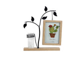 Picture Frame Double Sided Stable Base Smooth Edge High Strength Rustproof Decorative Burr Free V1263-JX-2627