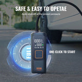 Tire Inflator Portable Air Compressor, 7800mAh 3.7V Battery Electric Air Pump, 2X Faster 160PSI V952-CDSLTCQJ3260NV4SDV9