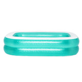 Bestway Kids Pool 200x146x48cm Inflatable Above Ground Swimming Pools 450L BW-POOL-KID-SQ-54005