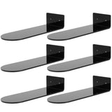 Floating Shoe Rack, Durable Acrylic, Home Decor, Perfect Sneaker Display V1369-AZ3-W-15857