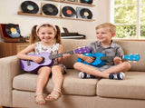 Alpha 21 Inch Ukulele Soprano Beginner Acoustic Small Guitar Kids Strings Purple UKULE-D-21-PURPLE