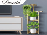 Levede Plant Stand Outdoor Indoor Flower Gold Medium UM1189-M-GD_NZ
