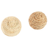 Set 2 Asst Decorative Weave Balls 14cm V637-90314BAL
